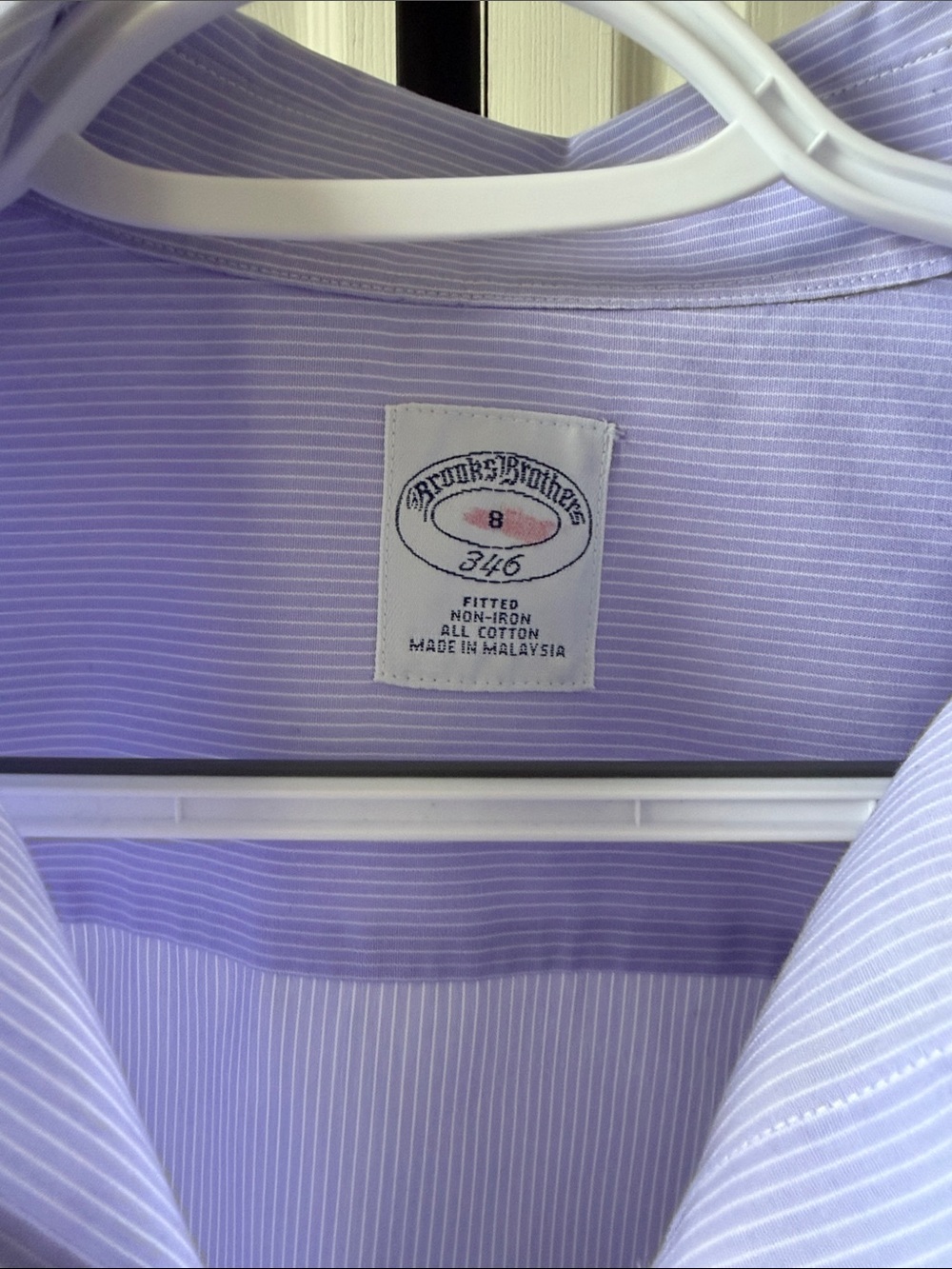Brooks Brothers Lavender Button-Down Women's Shirt - Picture 7 of 10